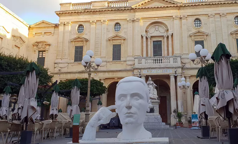 Malta, la Valetta în inauarie
