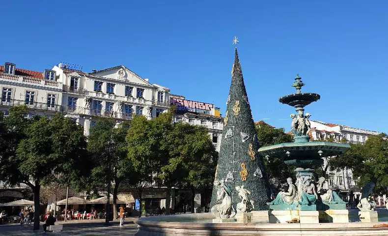 Praca Dom Pedro IV - Lisabona