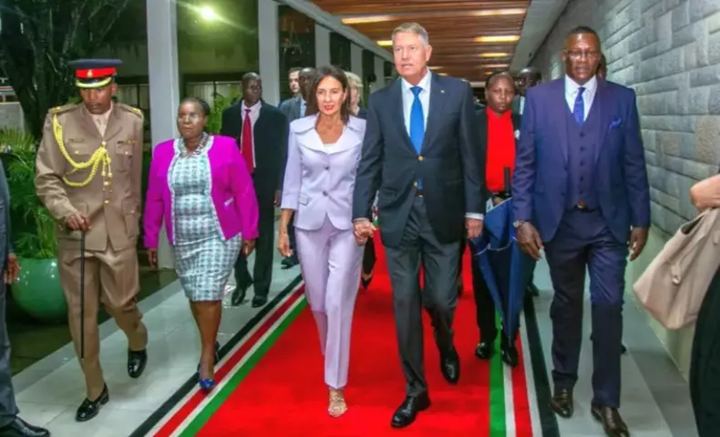 Carmen Iohannis kenya prima zi