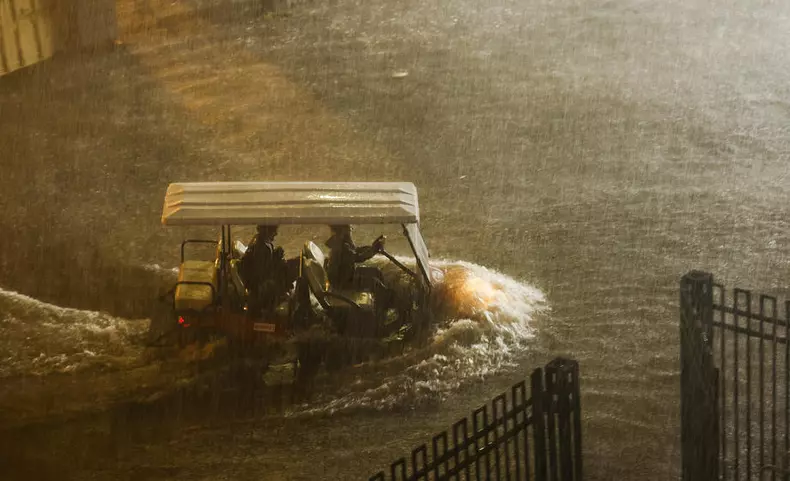 Heavy Rains in New York from Renants of Hurricane Ida