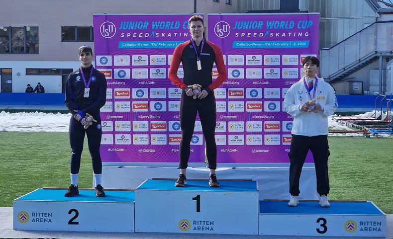 Eduard nitu pe podium