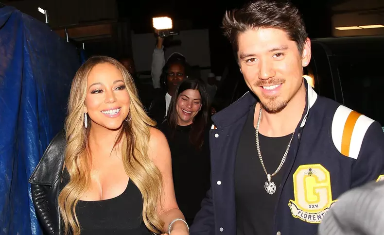 Mariah Carey and boyfriend Bryan Tanaka celebrate his 35th birthday at Mastro's