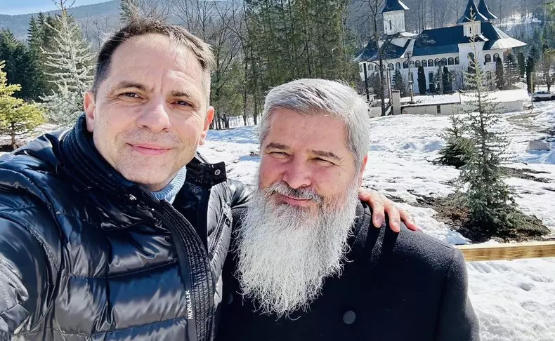 Dan Negru și Părintele Cleopa