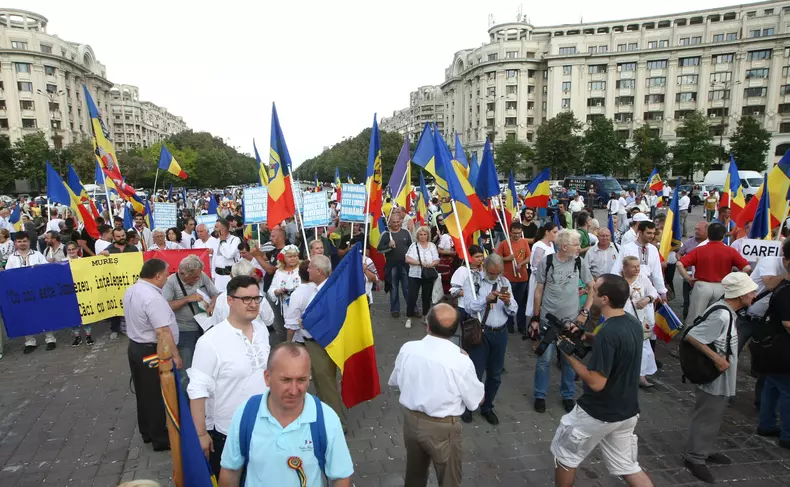 Protest în Bucureşti faţă de Codul Administrativ (12)