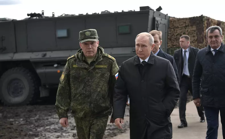Russia's President Putin at Vostok 2018 military exercises in Transbaikal Territory