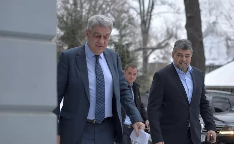 2018-Marcel Ciolacu era vicepremier în Guvernul condus de Mihai Tudose. Foto: Hepta