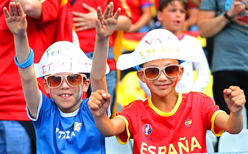 Round of 16 Italy vs Spain