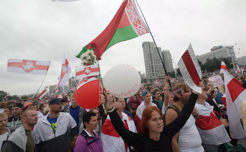 Proteste masive în Belarus