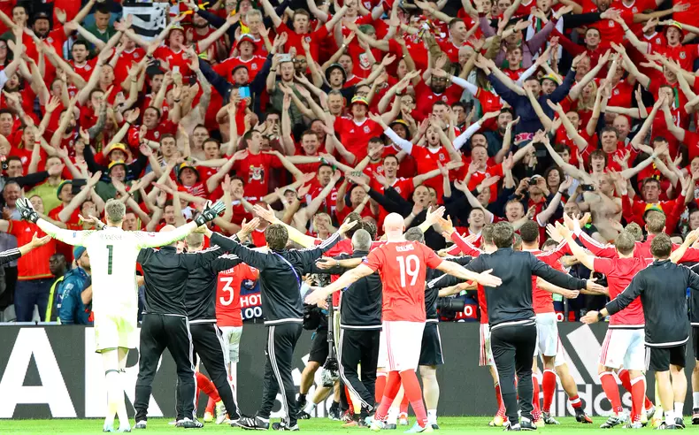 Quarter final Wales vs Belgium