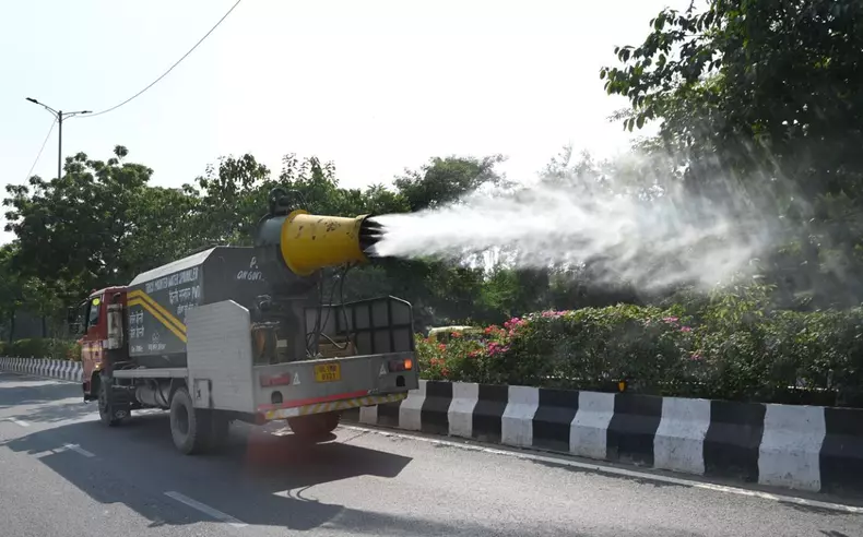 Dense Smog Amid Rising Air Pollution Levels In Delhi-NCR, New DElhi, India - 29 Oct 2023