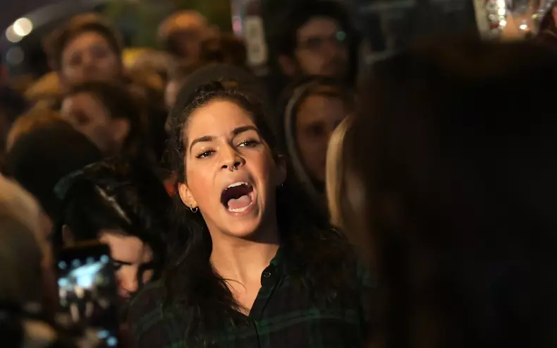 Protest against Afd in Berlin