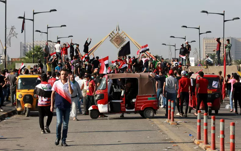 Anti-government protests in Baghdad
