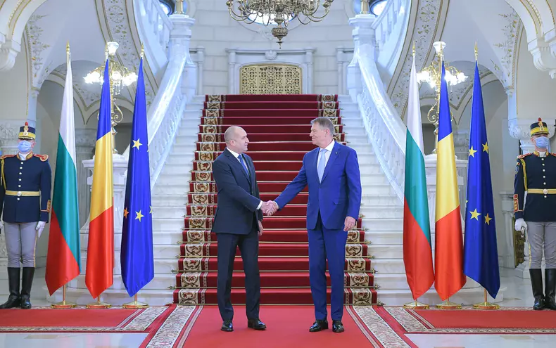 Klaus Iohannis si presedintele Bulgariei, Rumen Radev. Foto: Administrația Prezidențială