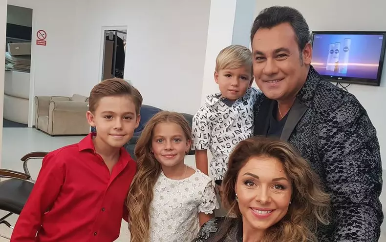 Ionuț Dolănescu și copiii săi