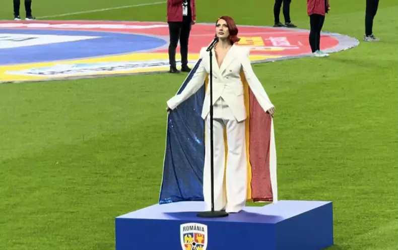 Lidia Buble meci România - Moldova