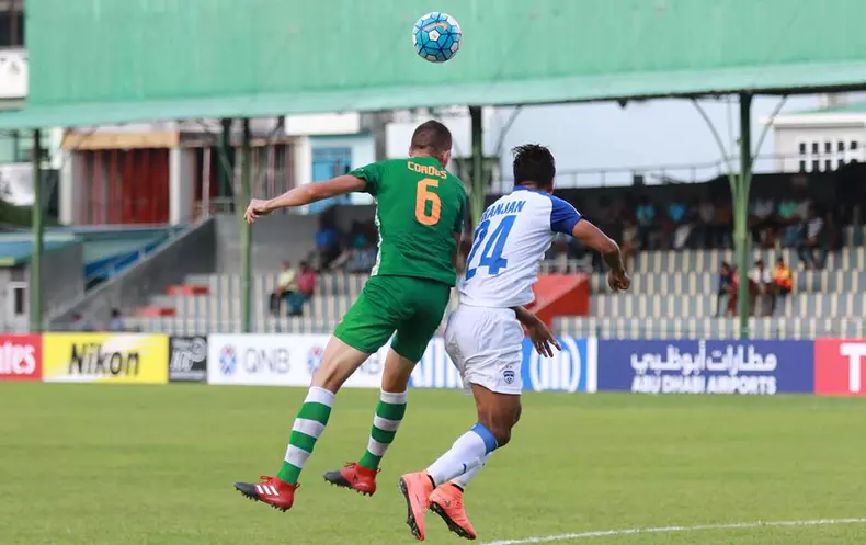 Fotbalistul Andrei Cordoș a pierdut primul meci de când joacă în Maldive. Eșec dramatic în AFC Cup / VIDEO