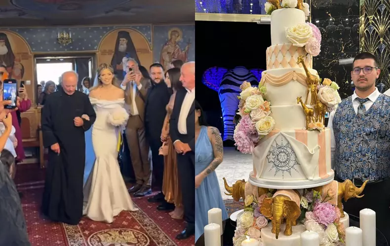 Roxana Hulpe - imagini nuntă