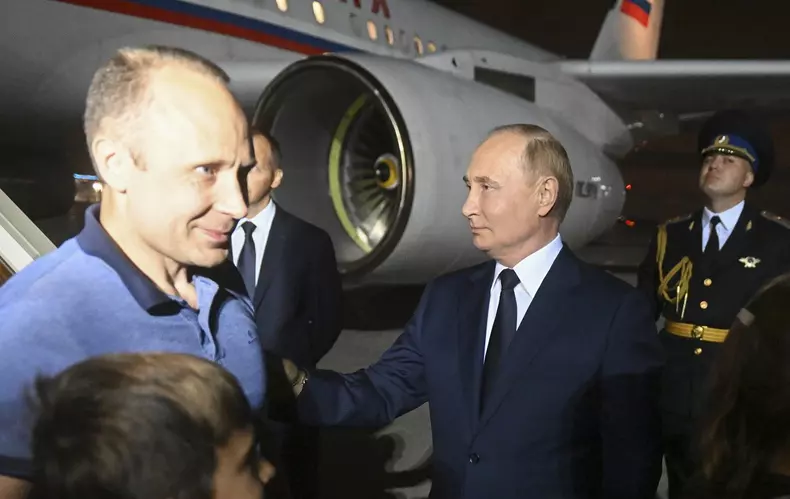 Russia Putin US Prisoner Swap