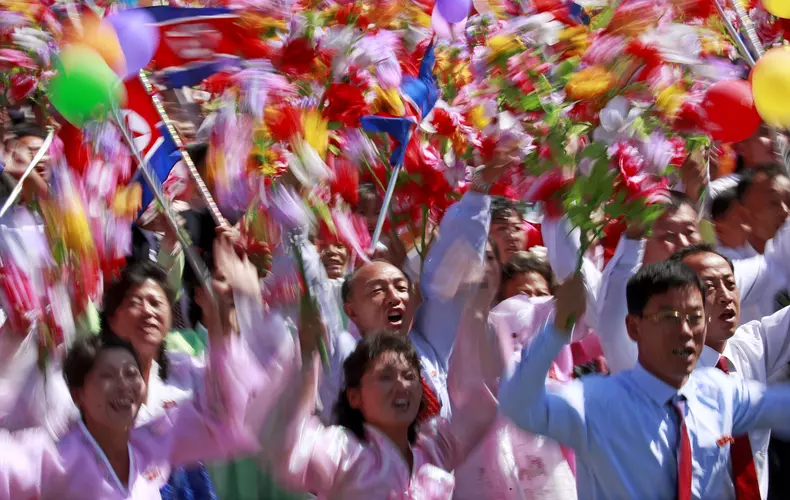 North Korea National Day and 70th anniversary of its Foundation parade