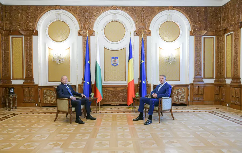 Klaus Iohannis si presedintele Bulgariei, Rumen Radev. Foto: Administrația Prezidențială