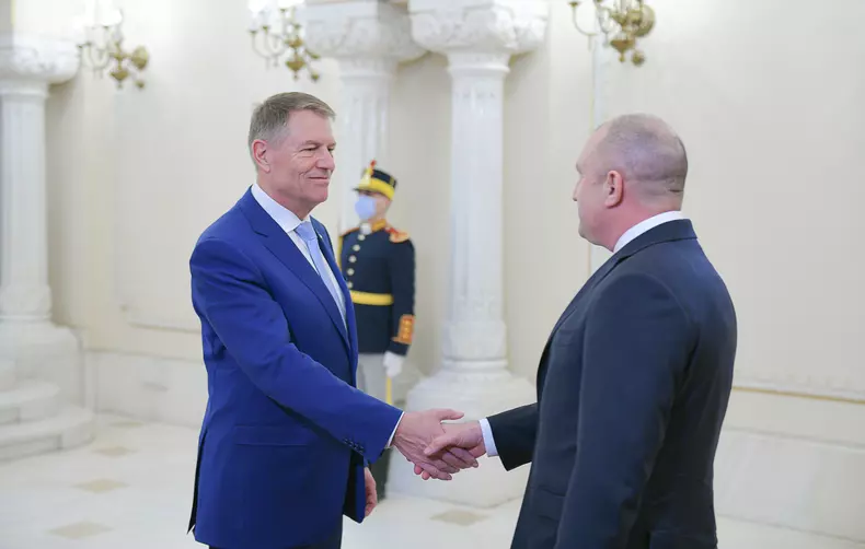 Klaus Iohannis si presedintele Bulgariei, Rumen Radev. Foto: Administrația Prezidențială