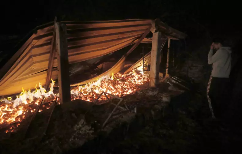 Incendii de vegetație în Spania, Galicia