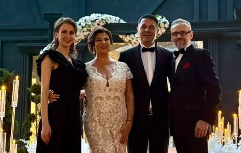 Mihaela Borcea nuntă Sorin Rap Invitați Mihai albu și Elena