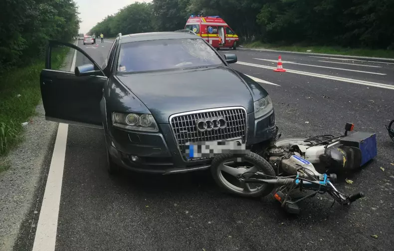 accident auto-moto Olimp