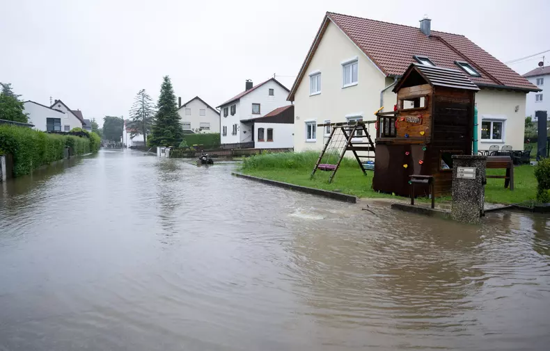 Floods in Bavaria - Dasing