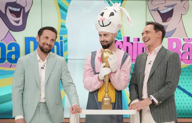 Dani Oțil, Radu Bucălae și Răzvan Simion de Paște