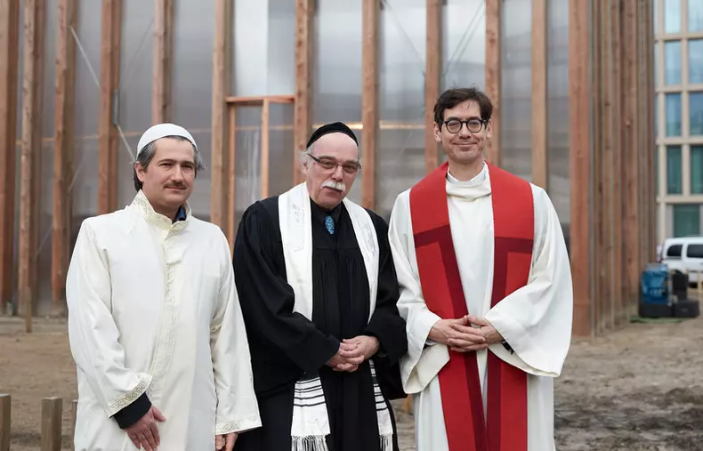 Opening of House of One Pavilion in Berlin