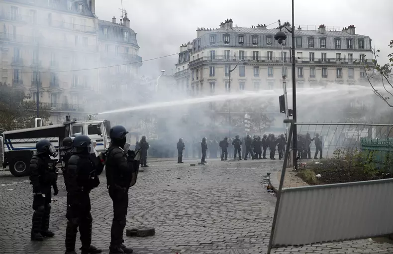 First anniversary of the Yellow Vests protest