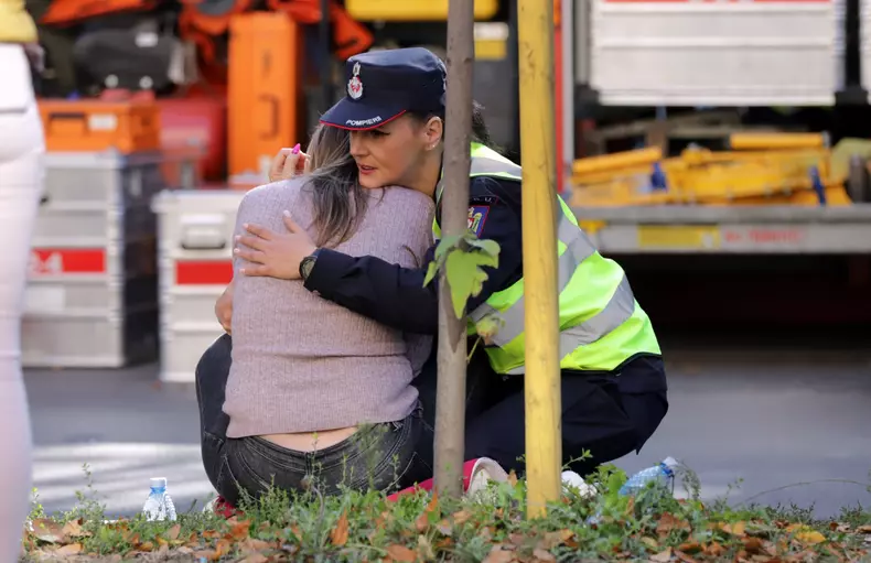 Imagine de la locul dezastrului. Foto: Dumitru Angelescu / Libertatea