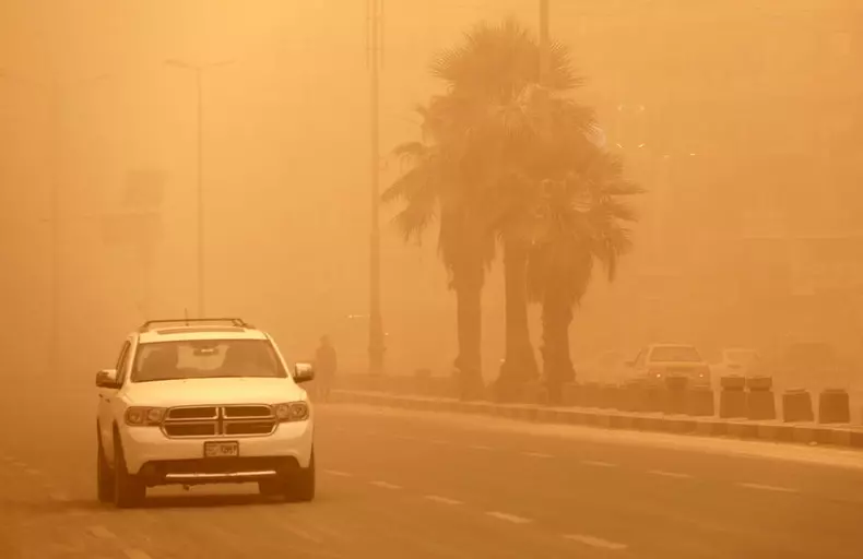 Sandstorm in Baghdad
