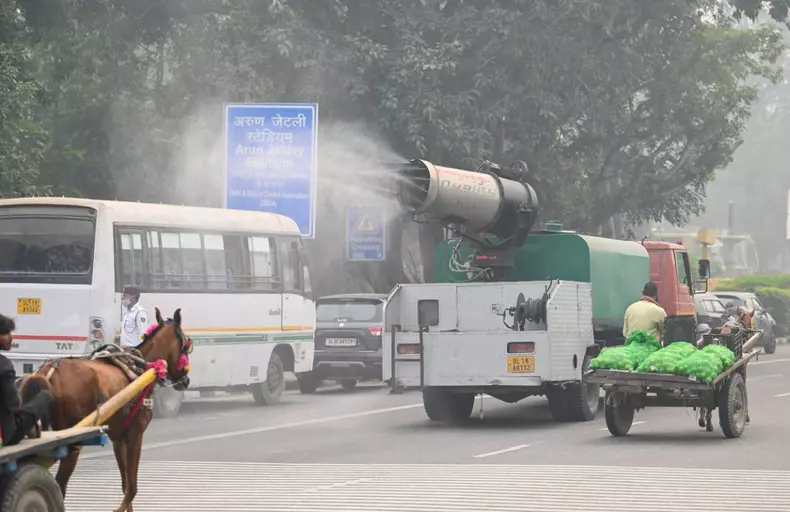 Delhi-NCR Air Pollution, New Delhi, DLI, India - 02 Nov 2023