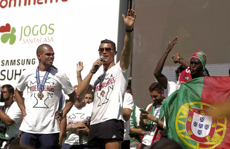 Euro 2016 Champions Return Home
