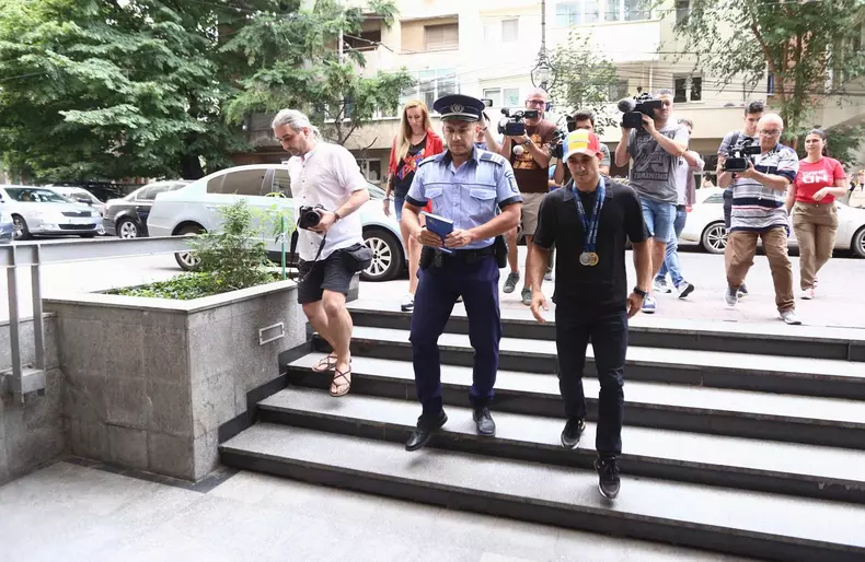 Marian Drăgulescu protest MTS