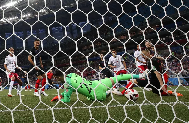 Round of 16 Croatia vs Denmark