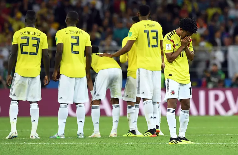 Round of 16 Colombia vs England