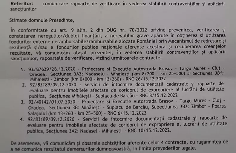 Care sunt segmentele de autostradă care au pierdut finanțarea din PNRR. „Nereguli grave” la utilizarea fondurilor externe nerambursabile (0)