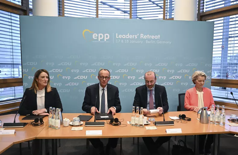 European People's Party (EPP) leaders' meeting in Berlin