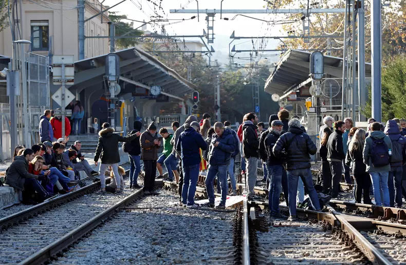 Grevă în Catalonia, Spania