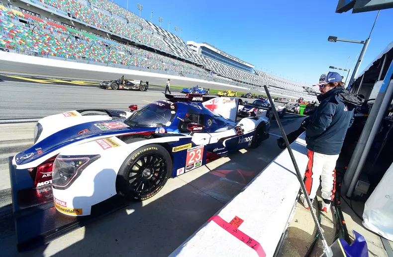 Free practice for the Rolex 24 Hours in Daytona Beach