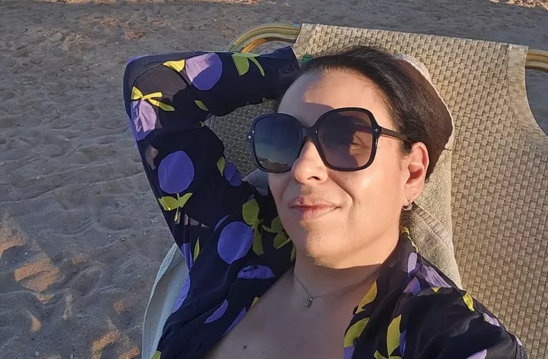 Oana Roman - vacanță în Egipt