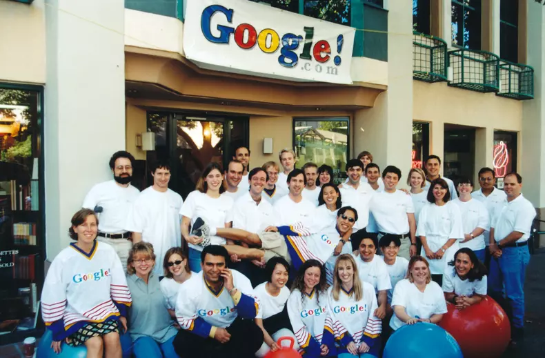 Early Googlers team photo