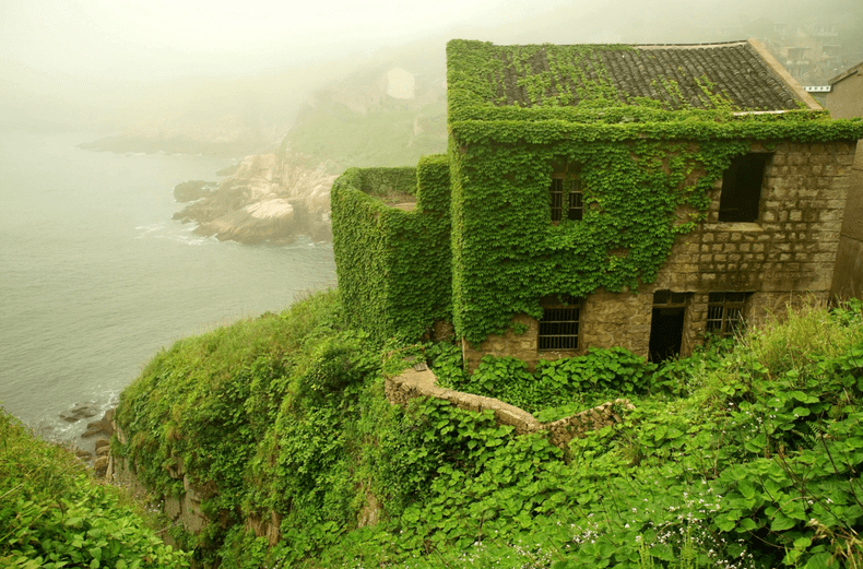 Satul pescăresc abandonat din China, situat pe insula Gouqi-4