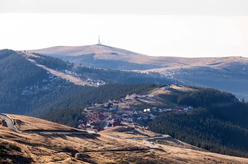 Ranca,Is,A,Mountain,Ski,Resort,,Located,In,Gorj,County,