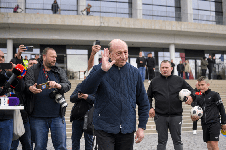 Traian Băsescu la Arena Națională, 9 aprilie 2026-foto 3