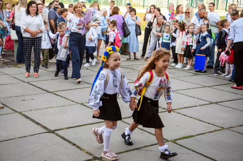 Knowledge Day In Ukraine, Kyiv - 01 Sep 2023