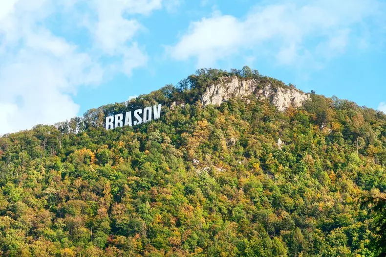 Brasov,City,Lettering,On,The,Top,Of,The,Tampa,Hill,